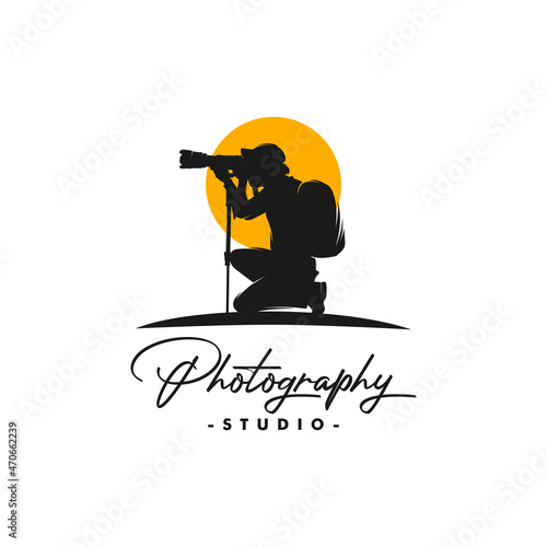 Wild photography and photo studio logo