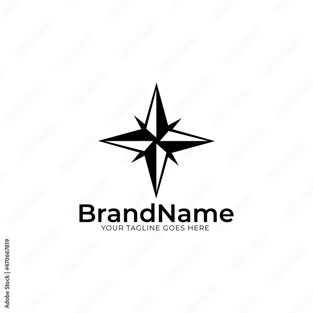 compass adventure logo icon vector template. compass adventure logo icon vector template.