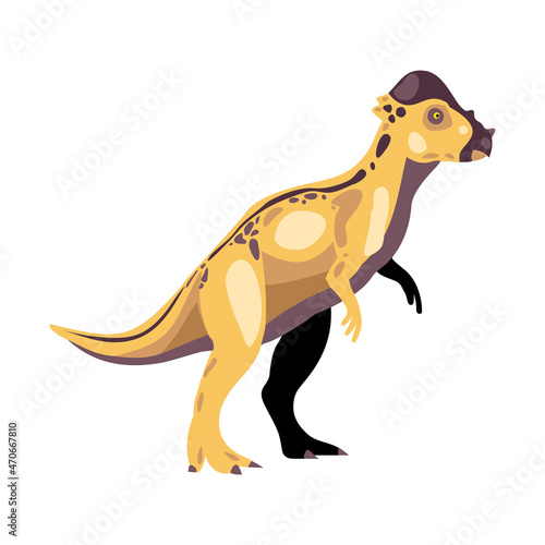 Peishansaurus Cartoon Dinosaur Composition