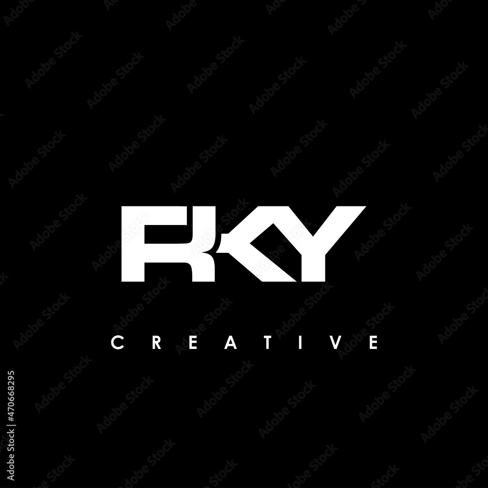 RKY Letter Initial Logo Design Template Vector Illustration RKY Letter Initial Logo Design Template Vector Illustration