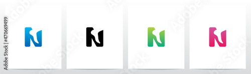 Foot Ankle On Letter Logo Design N