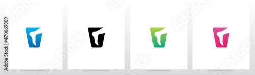 Foot Ankle On Letter Logo Design V
