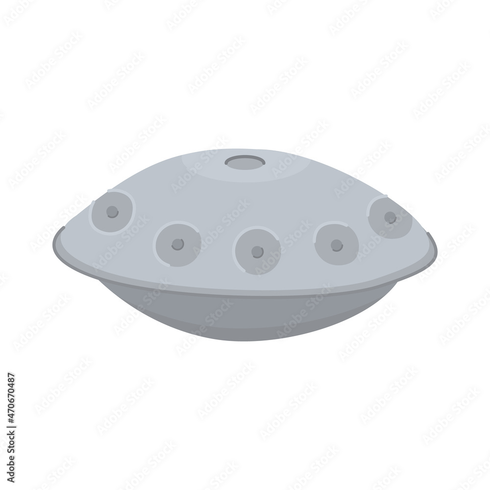 Hang drum. Traditional folk handpan musical instrument. Ethnic hand pan percussion music instrument. Vector colored flat style illustration isolated on white. Hang drum. Traditional folk handpan musical instrument. Ethnic hand pan percussion music instrument. Vector colored flat style illustration isolated on white.