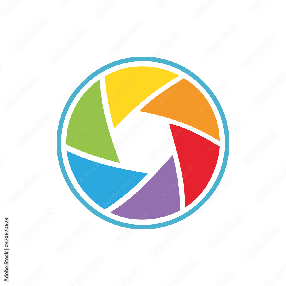Vector symbol lens for focus. Camera shutter icon, lens diaphragm silhouette, photo optics lenses aperture. Vector symbol lens for focus. Camera shutter icon, lens diaphragm silhouette, photo optics lenses aperture.