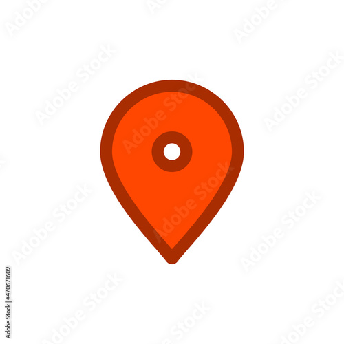Free Download Location icon. Gps marker icon. Map pin. - GFXLoad