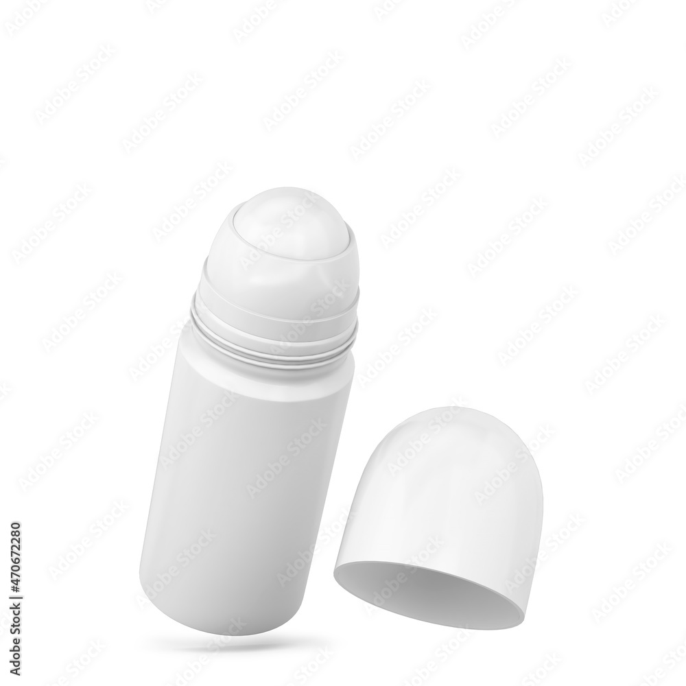 Blank roll-on deodorant for hygiene Stock Illustration | Adobe Stock
