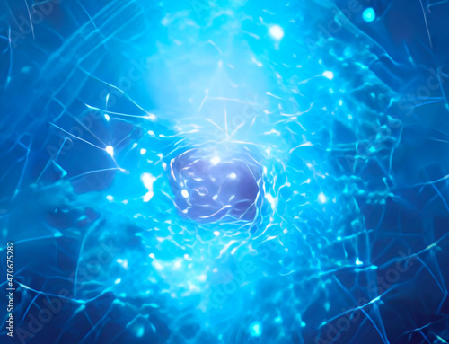 Neuron network technology impulse concept