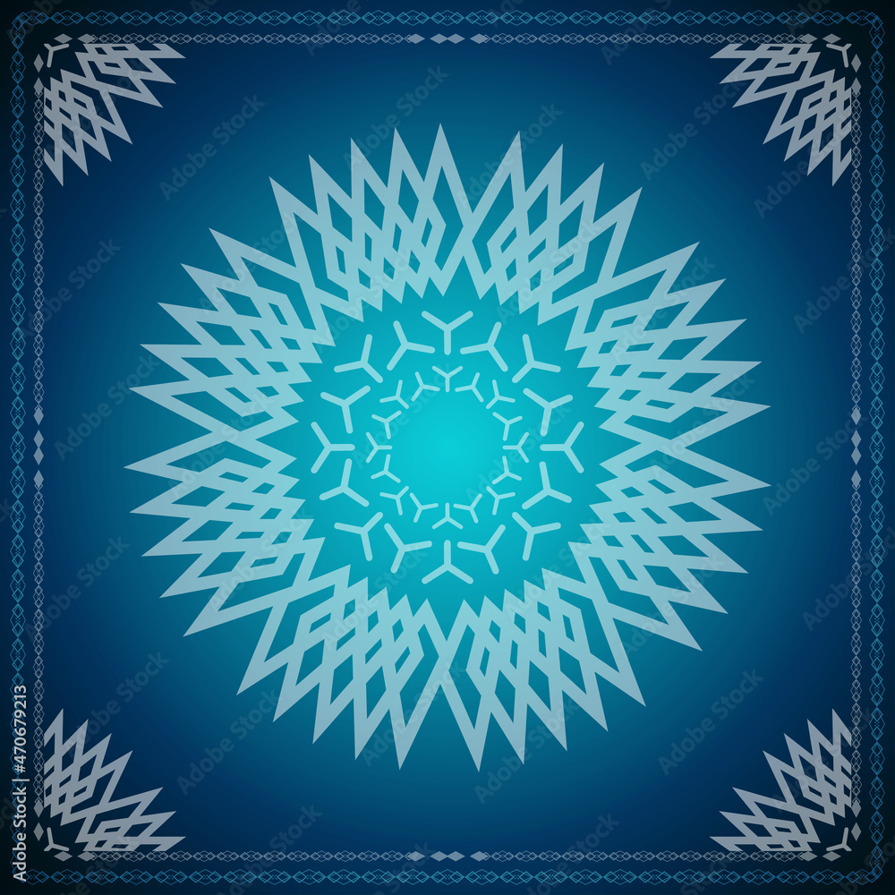 merry christmas mandala background vector merry christmas mandala background vector