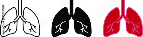 Lung transplant icon