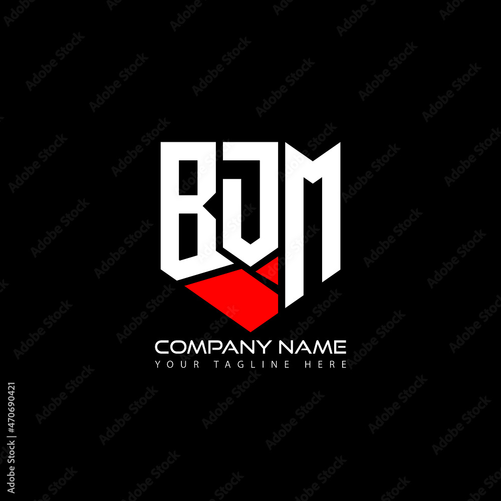 BDM Letter Logo Design On Black Background.BDM Creative Initials Letter ...