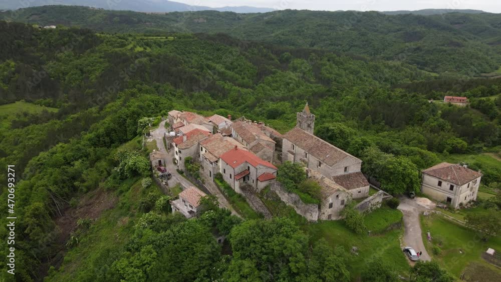 Hum in Istria, Croatia. One of the smallest cities in the world. Hum in Istria, Croatia. One of the smallest cities in the world.