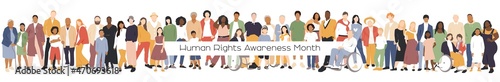Human Rights Awareness Month banner.