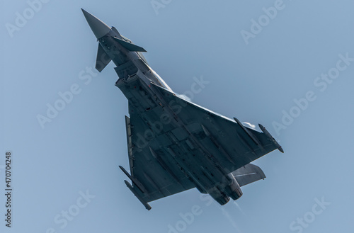eurofighter fighter jet ejercito del aire photo