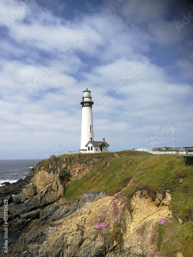pigeon point lighthouse at highway no 1 in California