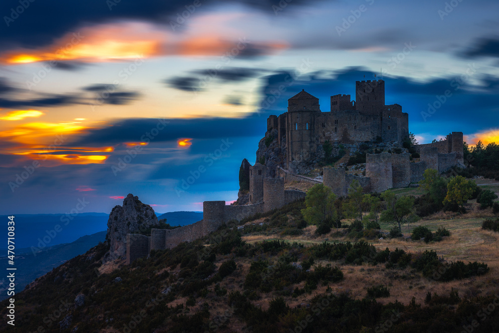Loarre castle, Huesca province in Spain