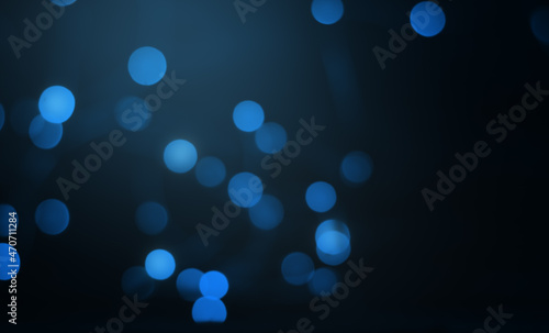 blurred abstract background with blue bokeh