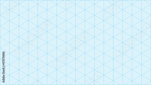 Inch graph paper grid. Blue pattern for drawings, engineering, projects, architects. Background for education, training, universities, colleges and schools.