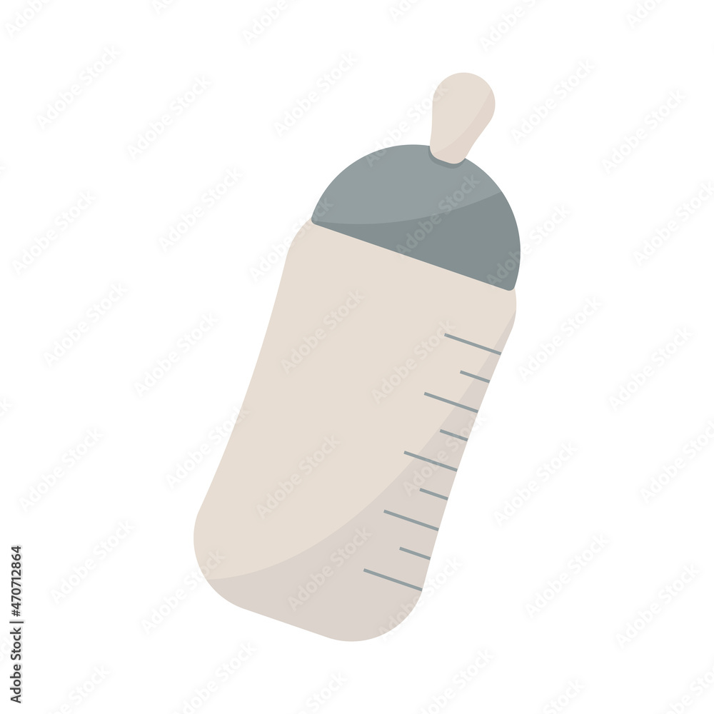 Suck bottle in boho style Vector illustration. Suck bottle in boho style Vector illustration.