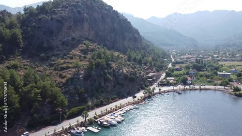 Spectacular drone footage of nature, sea, forest and bays