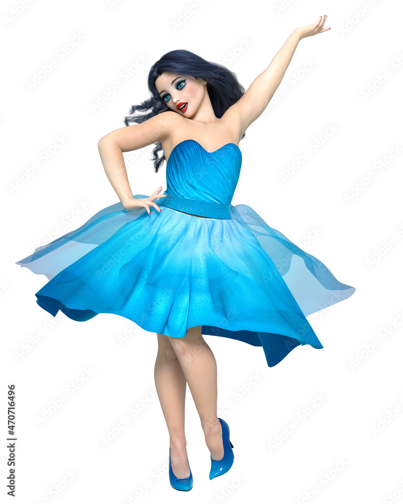 Beautiful brunette woman in long evening dress. Beautiful brunette woman in long evening dress.