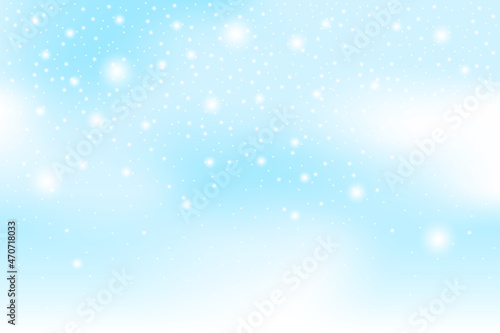 abstract christmas snow  snowflakes and winter background vector illustration