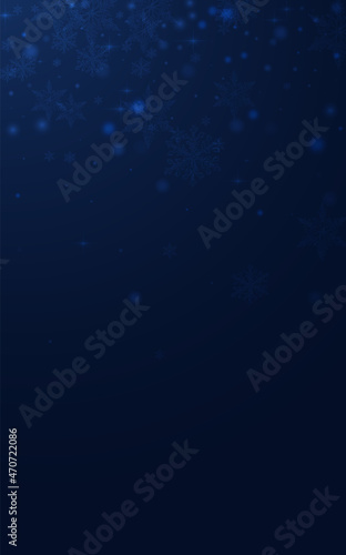 Silver Dots Vector Blue Background. Glow Glitter