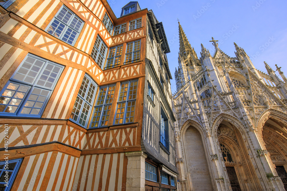 Eglise saint-Maclou, Rouen, Normandie