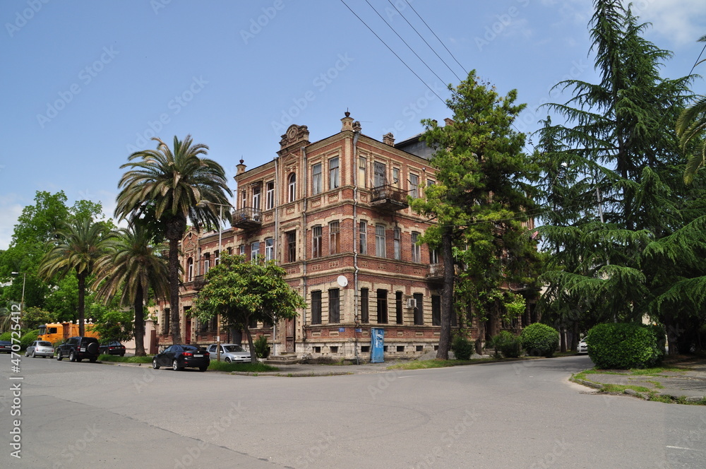 A house in Sukhumi, capital of separatist state Abkhazia.