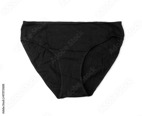 New black panties isolated