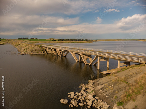 Bridge over National Route 51  Paso Piedras Dam.