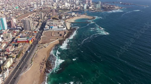 Antofagasta, in an extremely arid part of northern Chile, bounded on the east by Bolivia and Argentina and on the west by the Pacific Ocean. Antofagasta is the second largest of Chile’s regions. photo