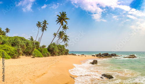 Ambalangoda Beach  in Sri Lanka photo