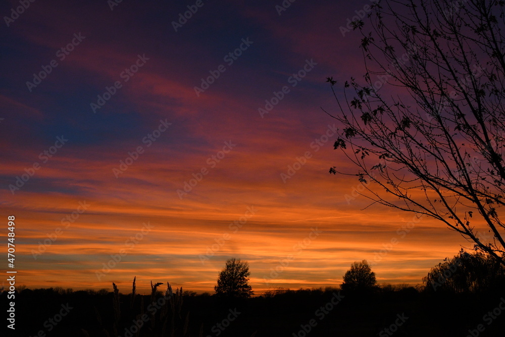 Fototapeta premium Colorful Sunset