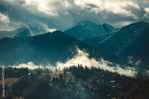 HDR Photos of Tatra Mountains in Poland.