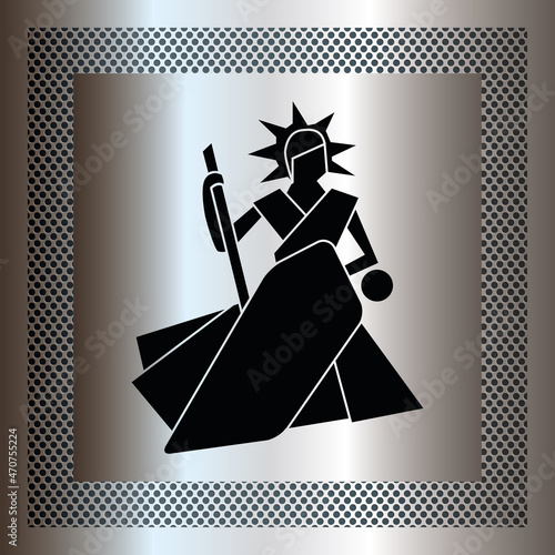 Logo huissier de justice.