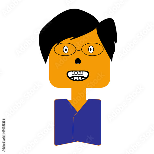 cartoon illusionist