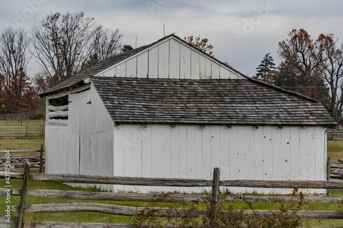 The Historic Leister Barn, Meades Headquarters, Gettysburg, Pennsylvania, USA