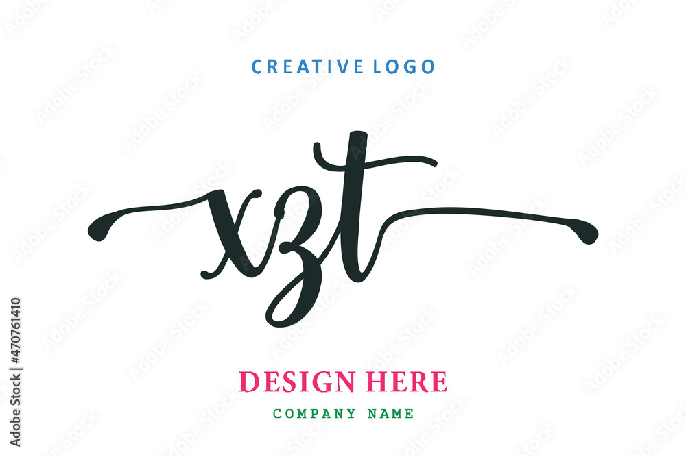 XZT lettering logo is simple, easy to understand and authoritative XZT lettering logo is simple, easy to understand and authoritative