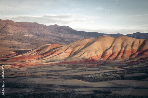 Painted hills sunset