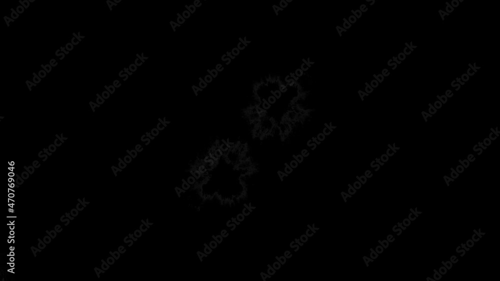 Set of 3 video transitions of white symmetrically expanding paint bleeds on black backdrop. Can be used as a graphic element, a luma matte to reveal images or transition between clips. Set of 3 video transitions of white symmetrically expanding paint bleeds on black backdrop. Can be used as a graphic element, a luma matte to reveal images or transition between clips.