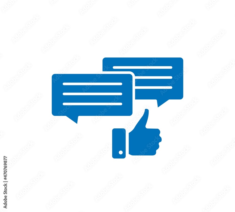 Likes with comment icon line symbol. Premium quality isolated feedback element in trendy style. Likes with comment icon line symbol. Premium quality isolated feedback element in trendy style.