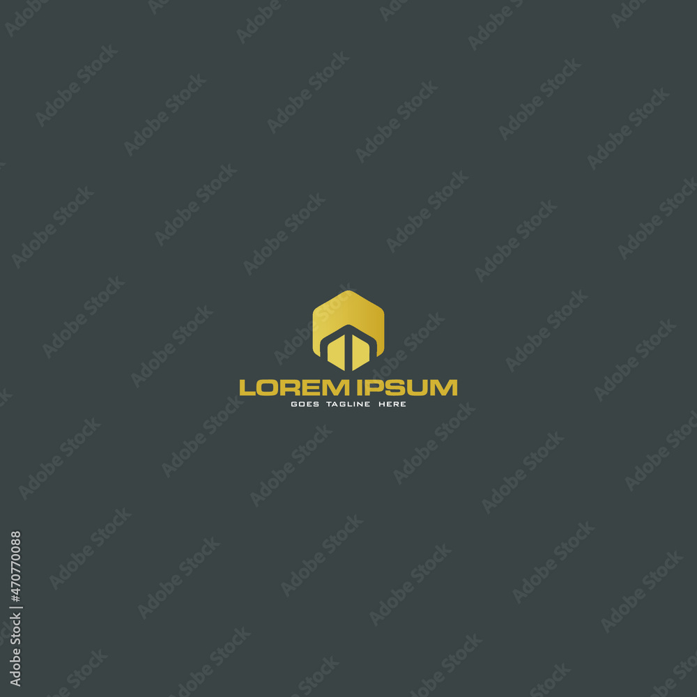 Fototapeta premium M Logo