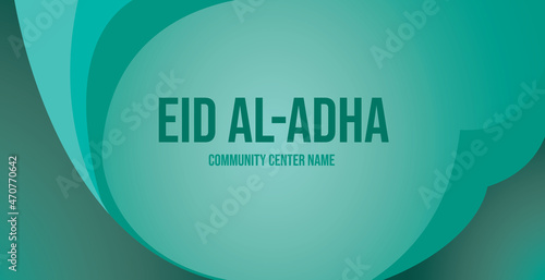 Background for Eid al-Adha celebration needs, for ui design, ux design, web bwnner and graphic design needs