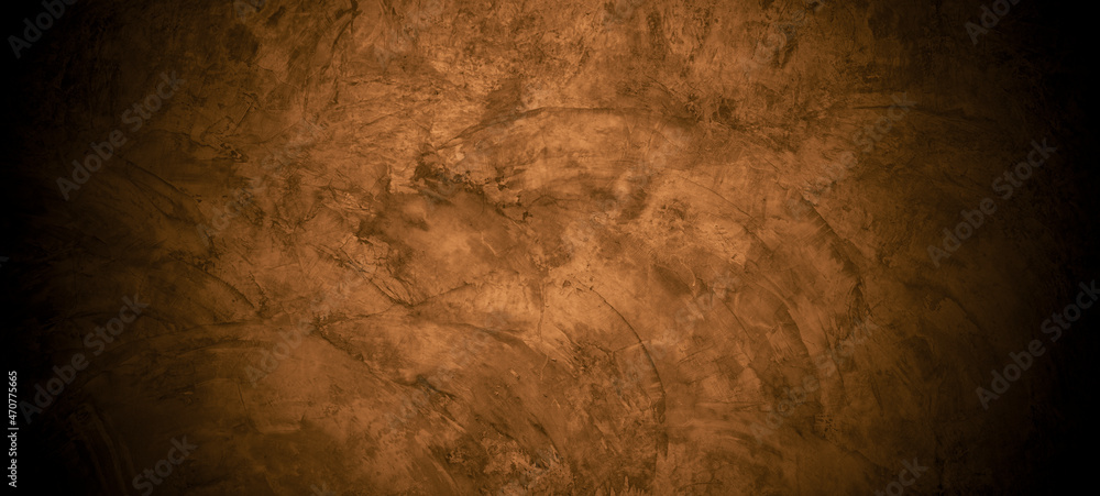 Old wall texture cement dark black brown background abstract grey color