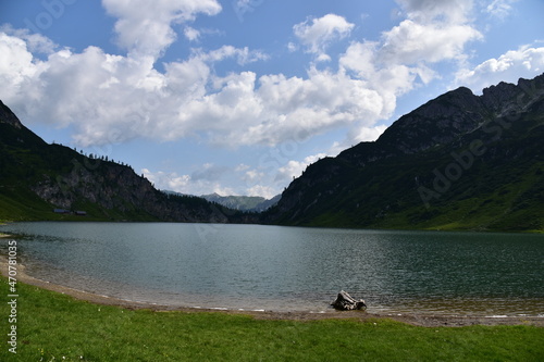 picturesque lake in the austrian alps - Tappenkarsee photo