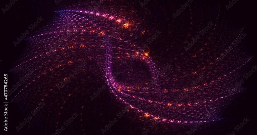 3D rendering abstract colorful fractal light background 3D rendering abstract colorful fractal light background
