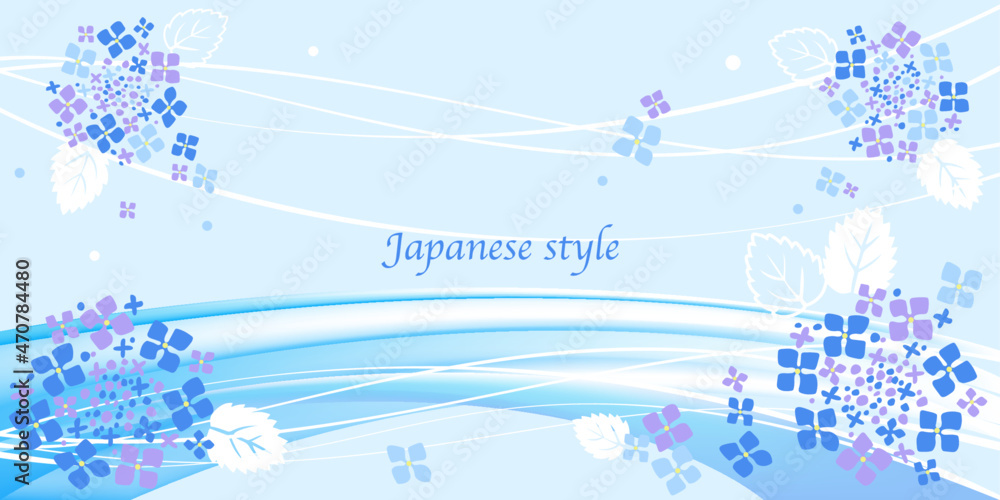 涼しげな幾何柄風のアジサイのテンプレート 初夏 さわやかな風と紫陽花のイラスト Stock Vector Adobe Stock 涼しげな幾何柄風のアジサイのテンプレート 初夏 さわやかな風と紫陽花のイラスト Stock Vector Adobe Stock