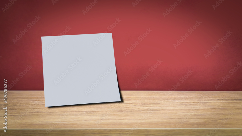 note paper background on wooden floor note paper background on wooden floor