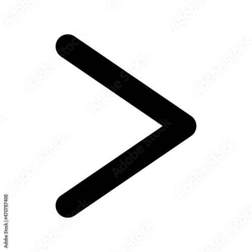 illustrations navigate  next icon vector 