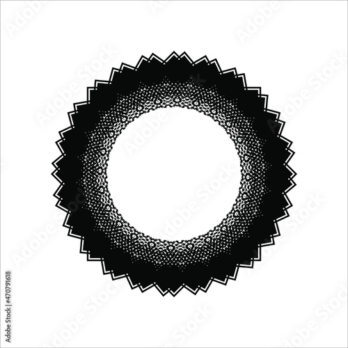 Circle-Shaped Mandala Contemporary Style. Decoration for Interior, Exterior, Carpet, Textile, Garment, Cloth, Silk, Tile, Plastic, Paper, Wrapping, Wallpaper, Pillow, Sofa, Background, Ect. Vector